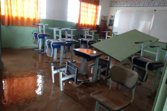 Escola Júlia Bottaro, de Miracatu, foi atingida com as enchentes em maio. O Grupo de Mobilização do PVE ajudou na limpeza da escola e arrecadação de mantimentos.